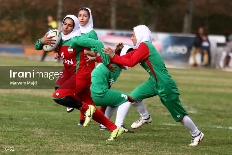 Iran and Germany Friendly Rugby Match in Tehran