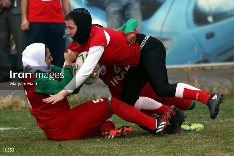 Iran and Germany Friendly Rugby Match in Tehran