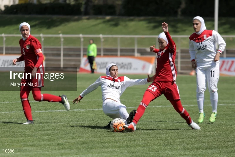 Friendly Football match Iran Vs Jordan U19 Team