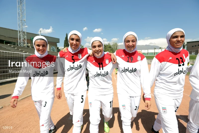 Friendly Football match Iran Vs Jordan U19 Team