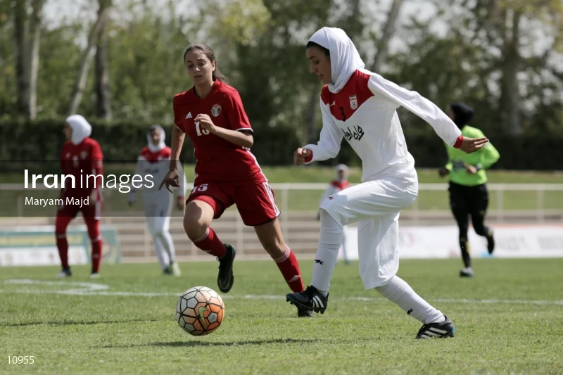 Friendly Football match Iran Vs Jordan U19 Team