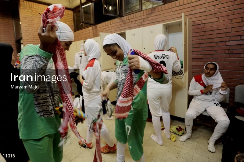 Friendly Football match Iran Vs Jordan U19 Team