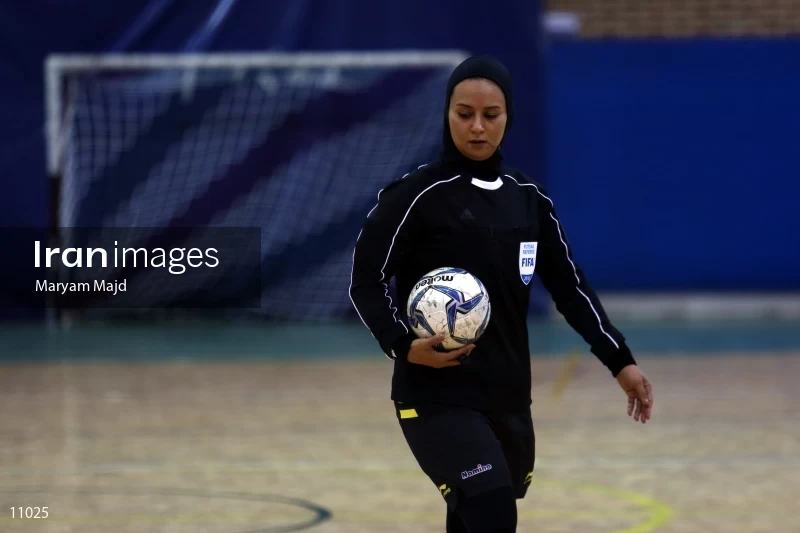 Friendly match of national women's futsal teams of Iran and Russia
