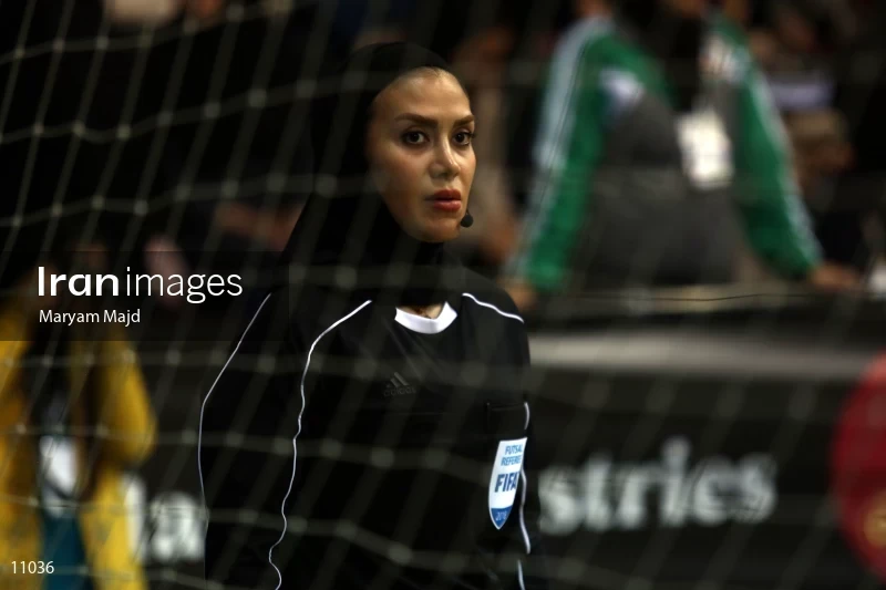 Friendly match of national women's futsal teams of Iran and Russia