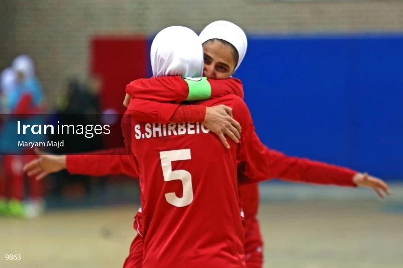 Friendly match of national women's futsal teams of Iran and Russia