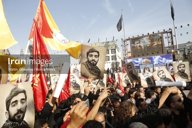 Funeral Ceremony of Iranian Martyr Mohsen Hojaji