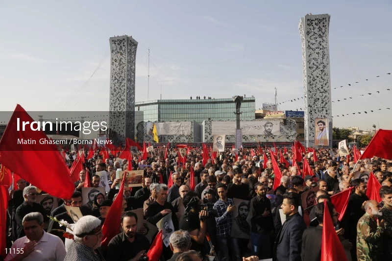 Funeral Ceremony of Iranian Martyr Mohsen Hojaji