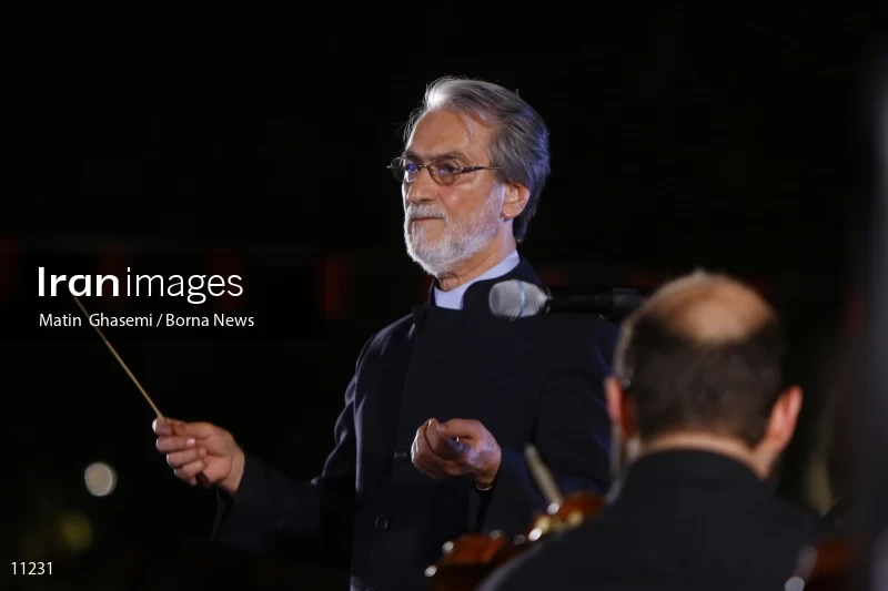 Tehran Symphony Orchestra concert at the Mashgh Square