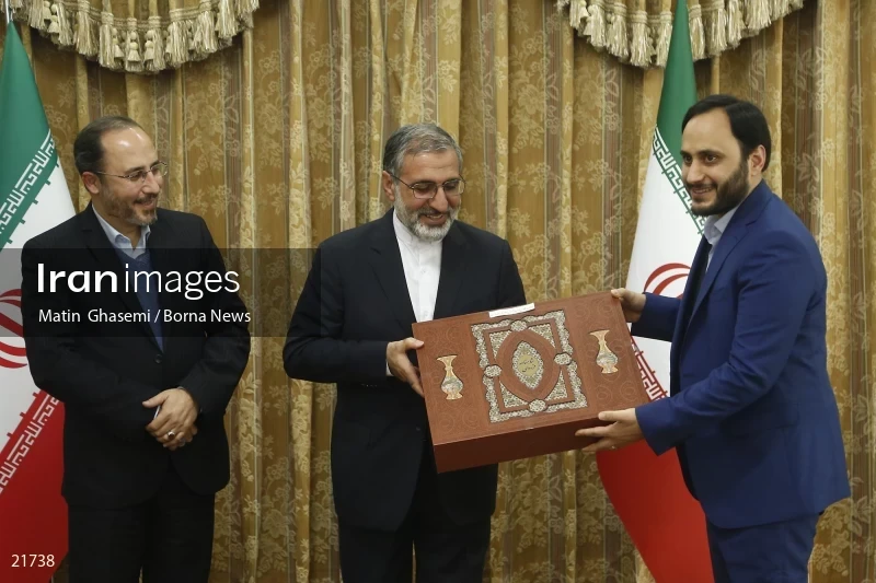 The induction ceremony of Sepehr Khalji
