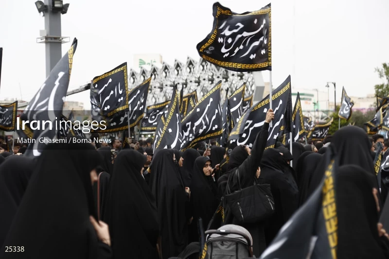 Commemoration ceremony of the martyrs of the Islamic Republic Army who defended syria