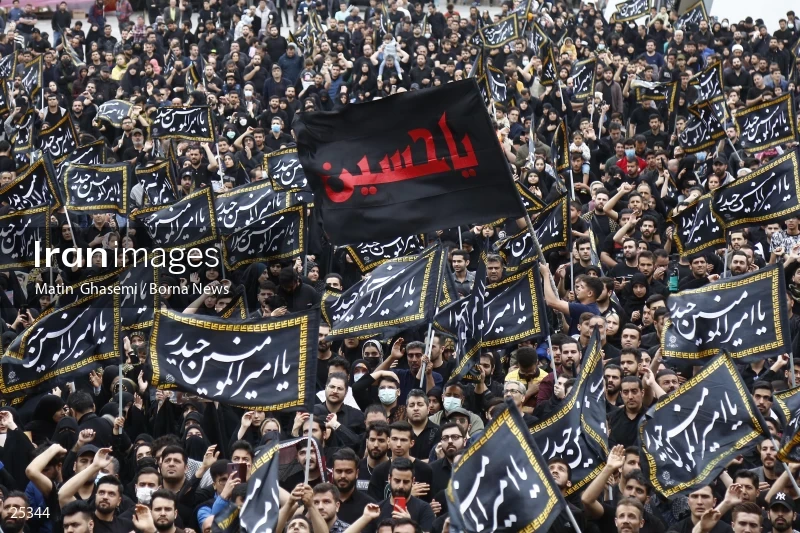 Commemoration ceremony of the martyrs of the Islamic Republic Army who defended syria
