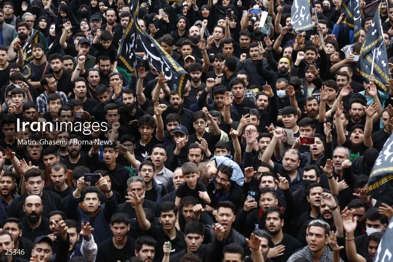 Commemoration ceremony of the martyrs of the Islamic Republic Army who defended syria