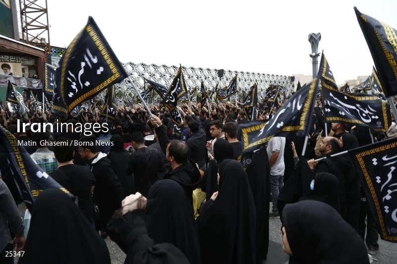 Commemoration ceremony of the martyrs of the Islamic Republic Army who defended syria