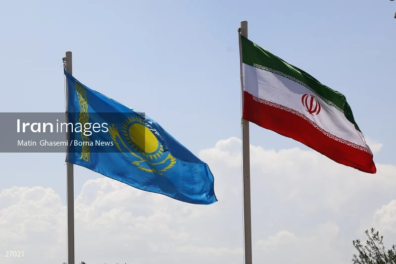 The arrival of the prime minister of Kazakhstan to Iran