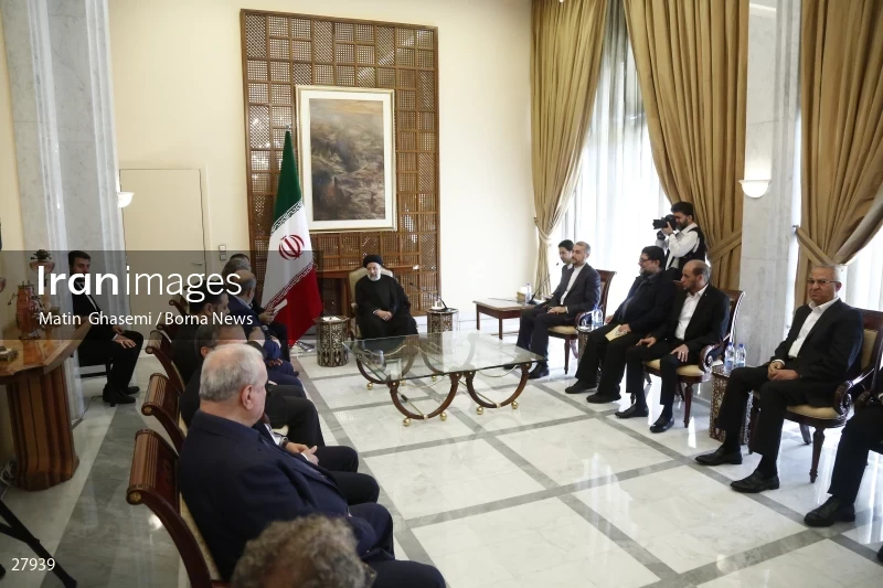 Ebrahim Raisi's trip to Syria