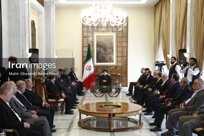 Ebrahim Raisi's trip to Syria