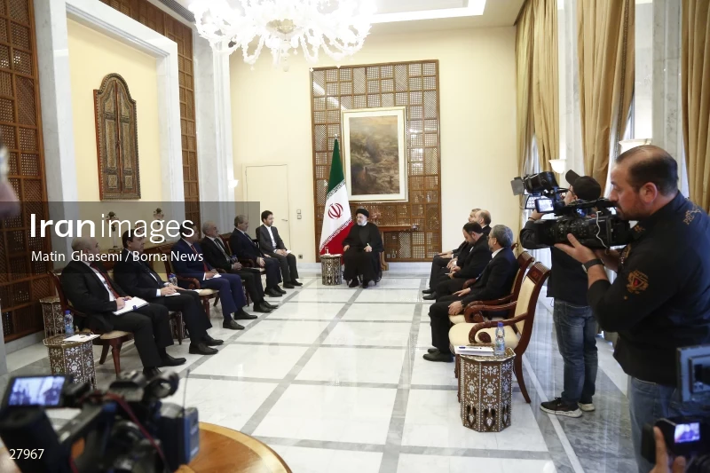 Ebrahim Raisi's trip to Syria