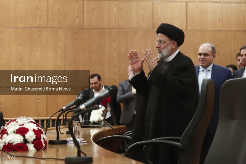 Ebrahim Raisi's meeting with businessmen and economic activists of Syria and Iran