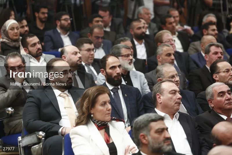 Ebrahim Raisi's meeting with businessmen and economic activists of Syria and Iran