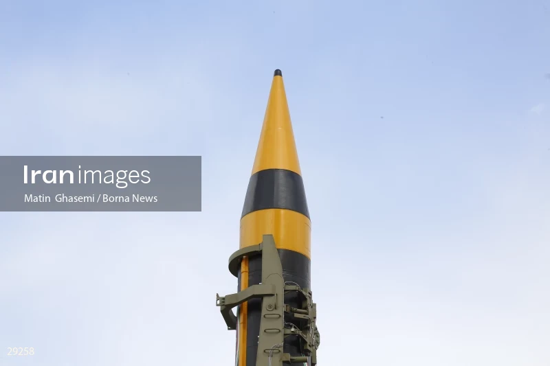 Unveiling of "Kheybar" long-range strategic missile