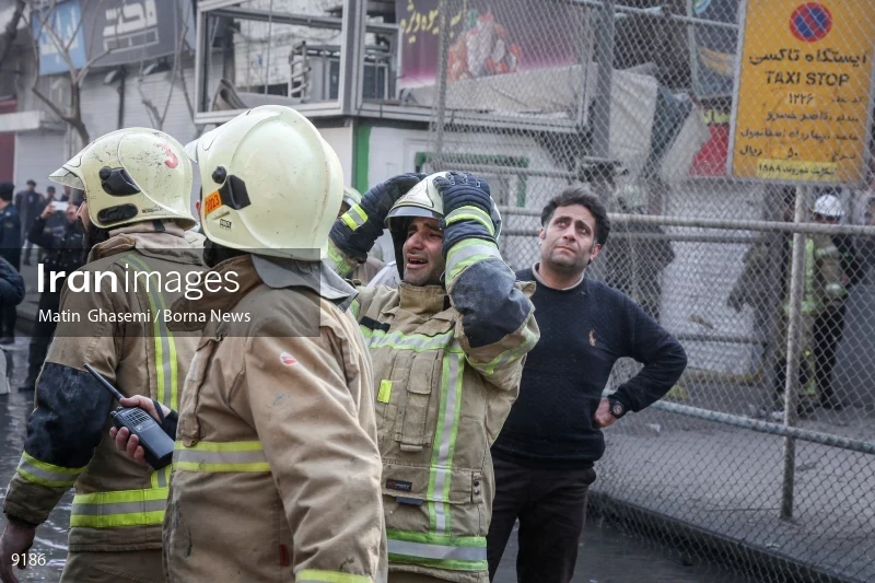 Tehran's Iconic Plasco Building Collapses After Fire