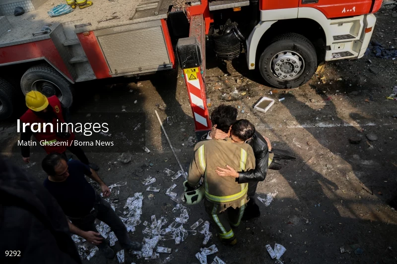 Tehran's Iconic Plasco Building Collapses After Fire