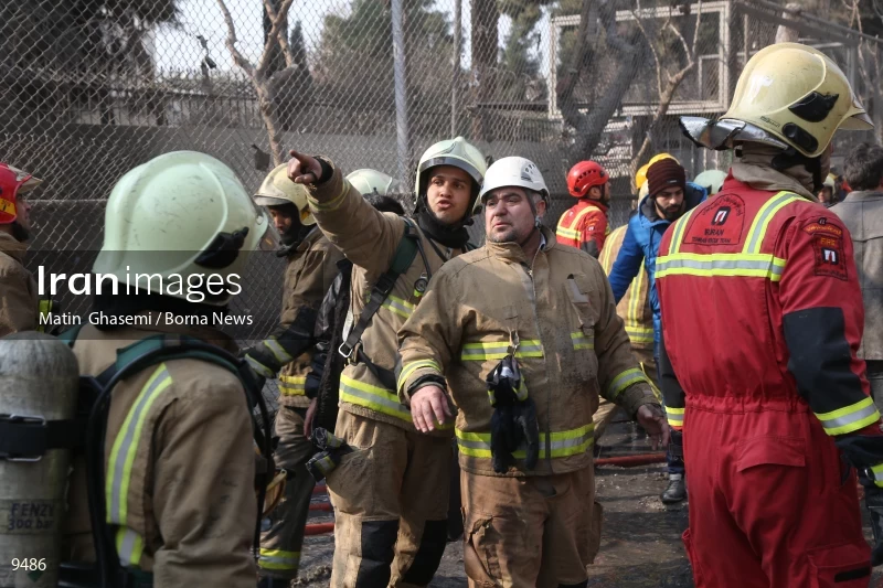 Tehran's Iconic Plasco Building Collapses After Fire