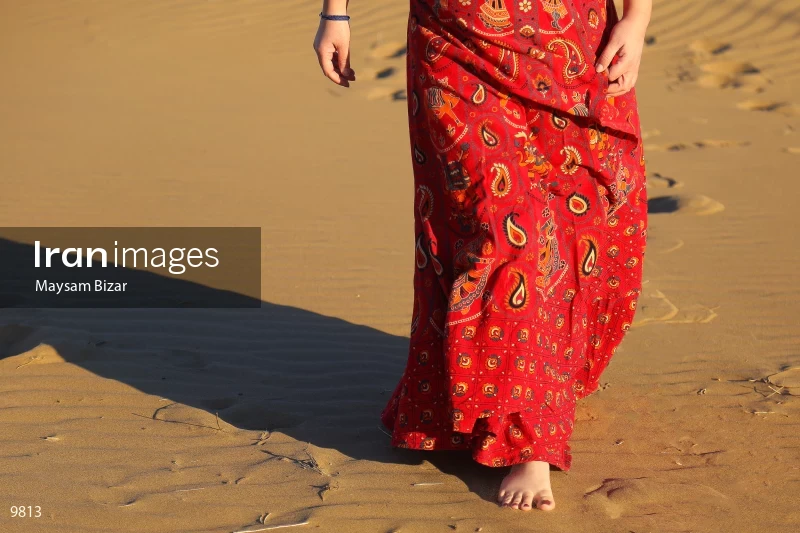 Walking on sands