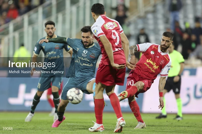 Persepolis Vs Shams Azar Qazvin - 14th week of Iran Premier League