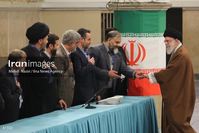 The Supreme Leader's Presence in the Second Round of the Iranian Parliament Elections
