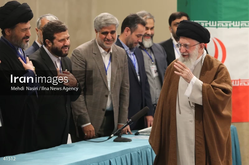 The Supreme Leader's Presence in the Second Round of the Iranian Parliament Elections