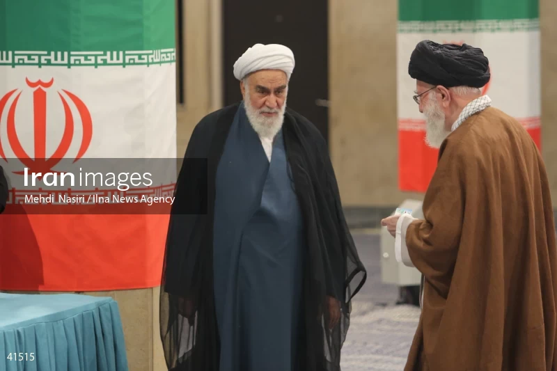 The Supreme Leader's Presence in the Second Round of the Iranian Parliament Elections