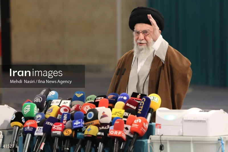The Supreme Leader's Presence in the Second Round of the Iranian Parliament Elections