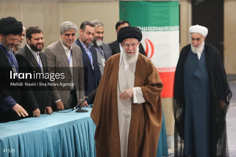 The Supreme Leader's Presence in the Second Round of the Iranian Parliament Elections