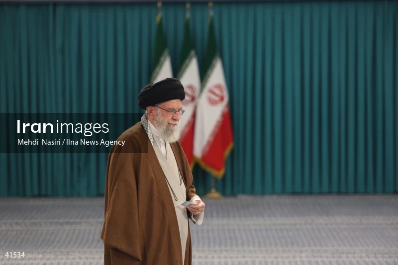 The Supreme Leader's Presence in the Second Round of the Iranian Parliament Elections