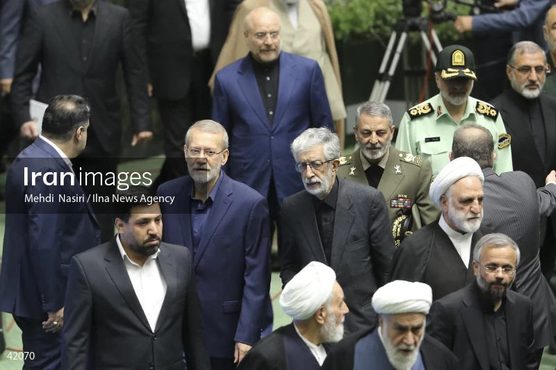 The opening ceremony of the 12th term of The Islamic Consultative Assembly