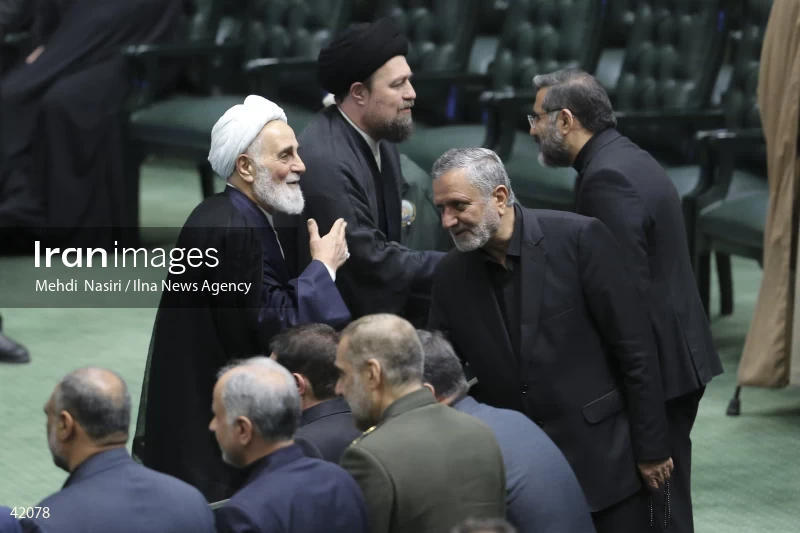 The opening ceremony of the 12th term of The Islamic Consultative Assembly