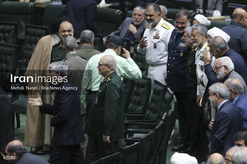 The opening ceremony of the 12th term of The Islamic Consultative Assembly