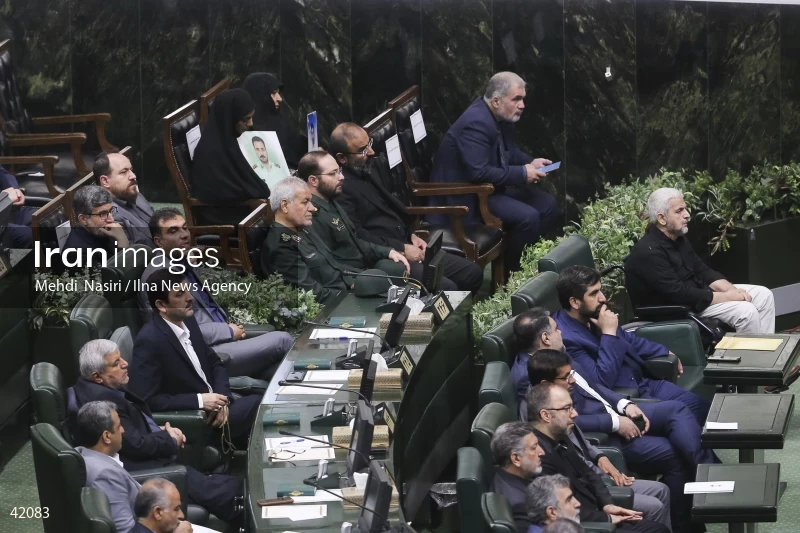 The opening ceremony of the 12th term of The Islamic Consultative Assembly