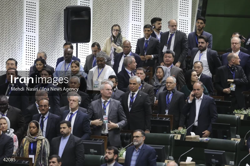 The opening ceremony of the 12th term of The Islamic Consultative Assembly