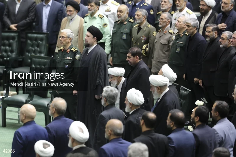 The opening ceremony of the 12th term of The Islamic Consultative Assembly