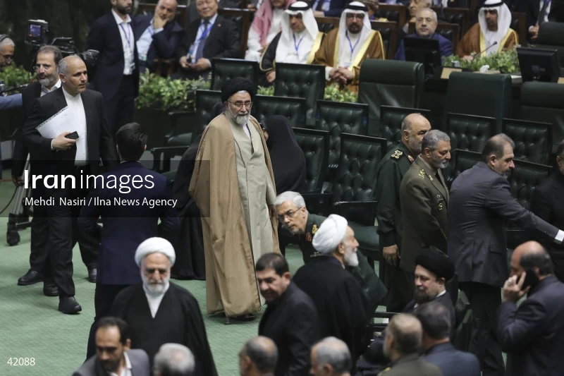 The opening ceremony of the 12th term of The Islamic Consultative Assembly