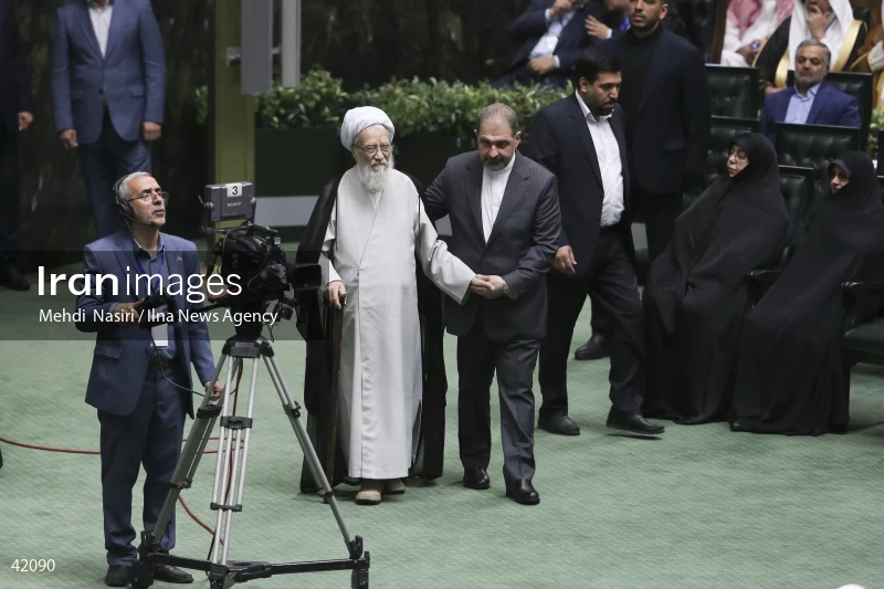 The opening ceremony of the 12th term of The Islamic Consultative Assembly