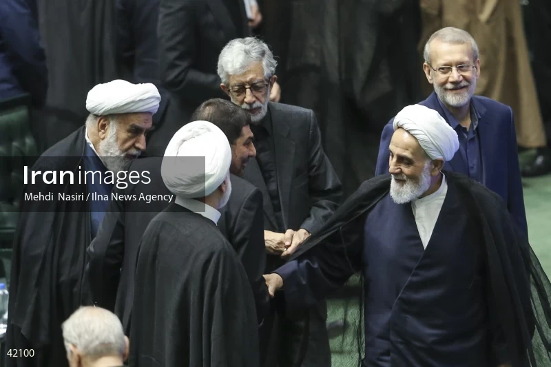 The opening ceremony of the 12th term of The Islamic Consultative Assembly