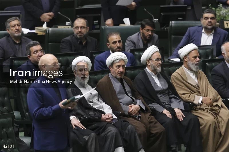 The opening ceremony of the 12th term of The Islamic Consultative Assembly
