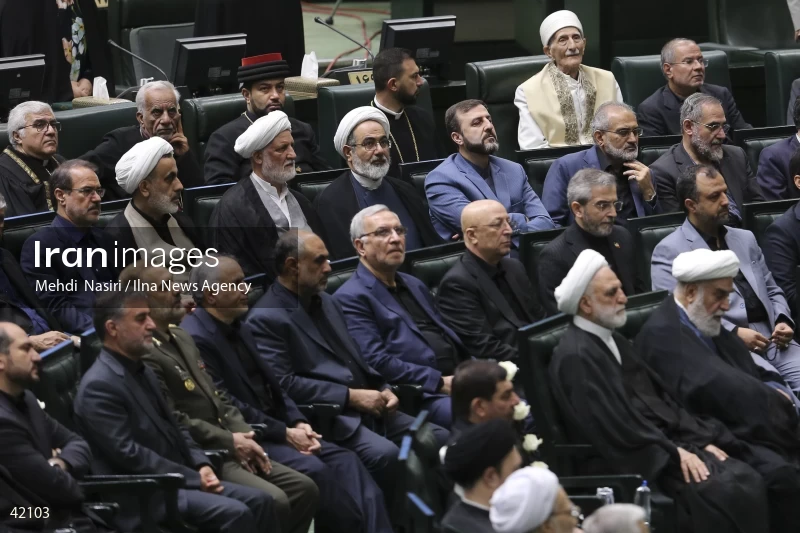 The opening ceremony of the 12th term of The Islamic Consultative Assembly