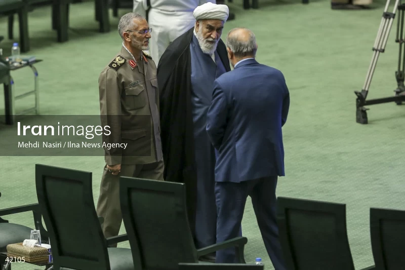 The opening ceremony of the 12th term of The Islamic Consultative Assembly