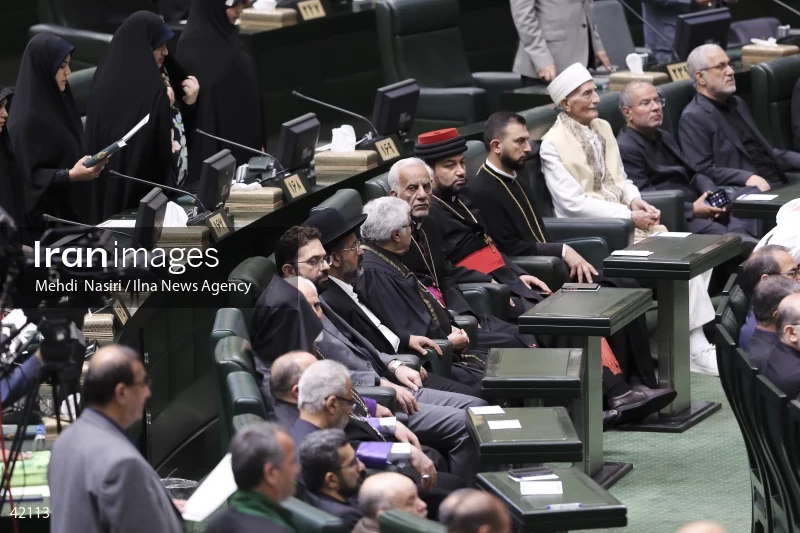The opening ceremony of the 12th term of The Islamic Consultative Assembly