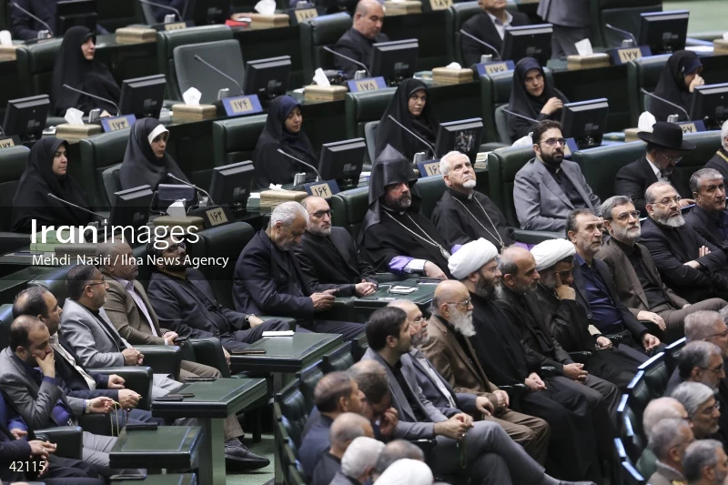 The opening ceremony of the 12th term of The Islamic Consultative Assembly