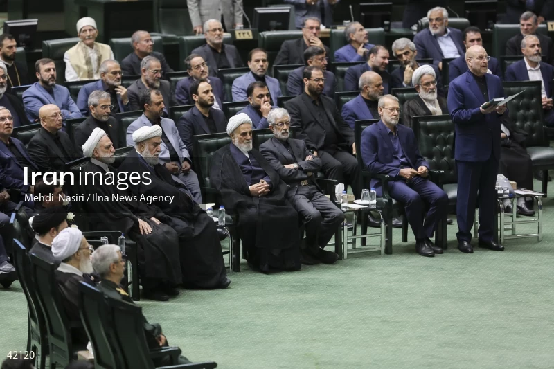 The opening ceremony of the 12th term of The Islamic Consultative Assembly